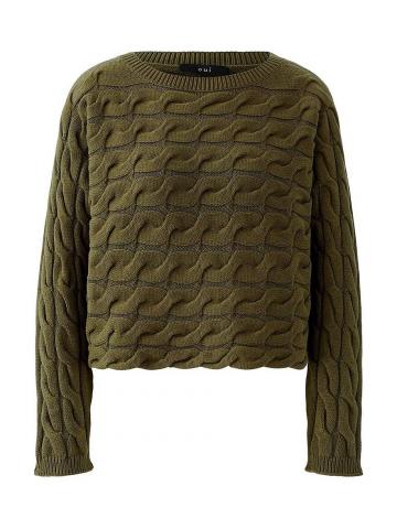 Пуловер с круглым вырезом