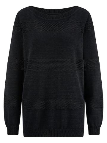 Пуловер с круглым вырезом