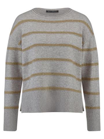 Пуловер с круглым вырезом