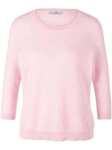 Пуловер с круглым вырезом