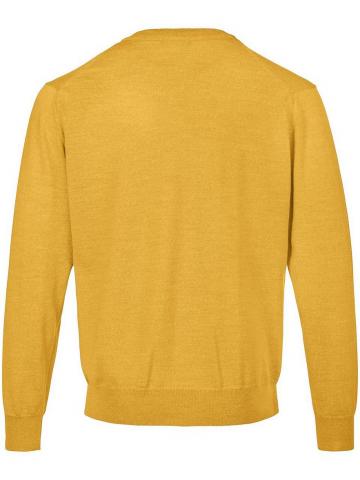 Пуловер с вырезом V