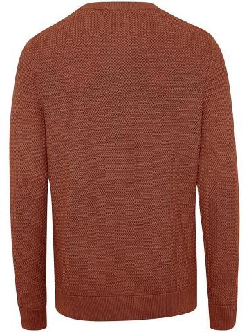 Пуловер с круглым вырезом