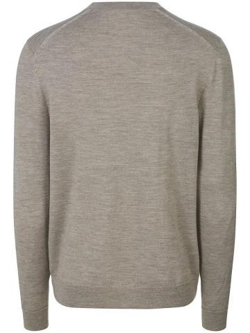 Пуловер с круглым вырезом