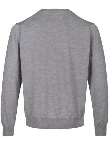 Пуловер с круглым вырезом