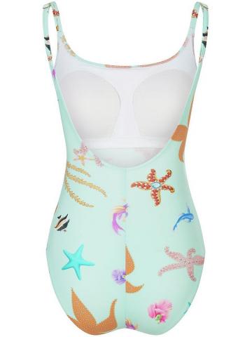 Слитный купальник