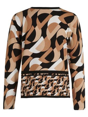 Пуловер с круглым вырезом