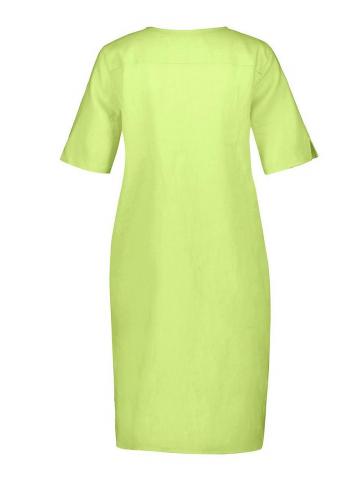 Льняное платье