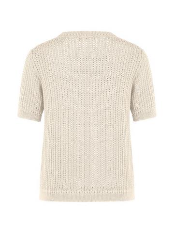 Пуловер с круглым вырезом