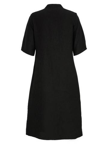 Льняное платье