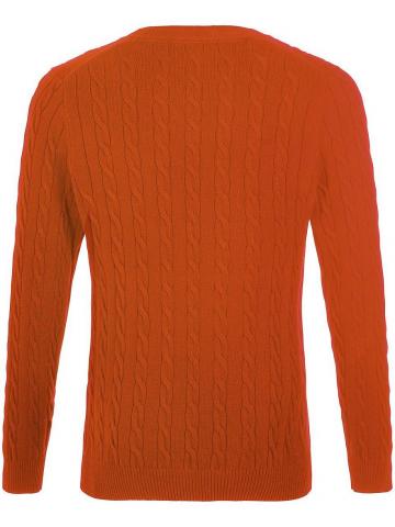 Пуловер с круглым вырезом