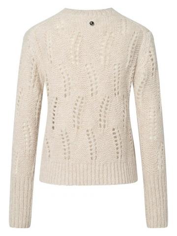 Пуловер с круглым вырезом