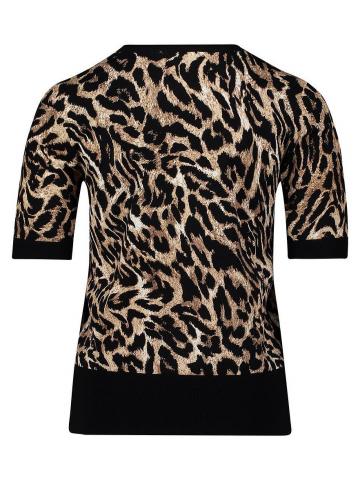 Пуловер с круглым вырезом