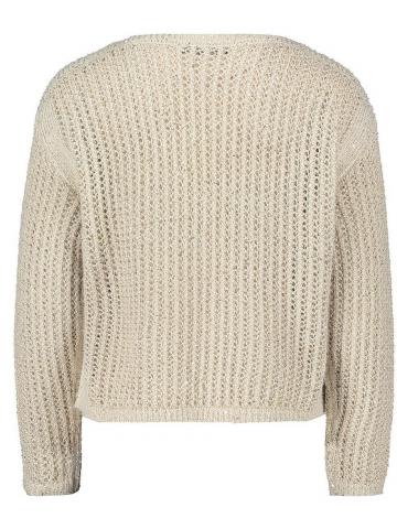 Пуловер с круглым вырезом