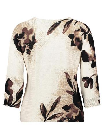 Пуловер с круглым вырезом