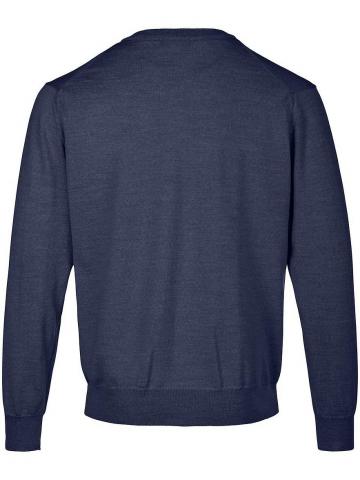 Пуловер с вырезом V