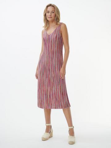 Вязаное платье