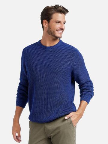 Пуловер с круглым вырезом