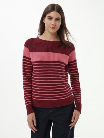 Пуловер с круглым вырезом