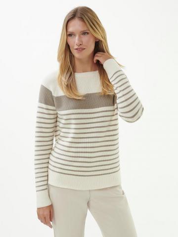 Пуловер с круглым вырезом