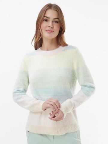 Пуловер с круглым вырезом