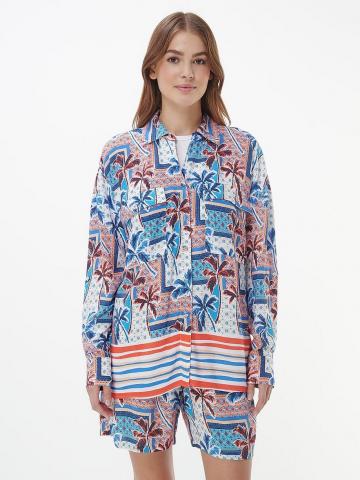 Длинная блузка