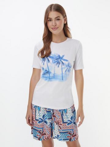 Кофта с круглым вырезом