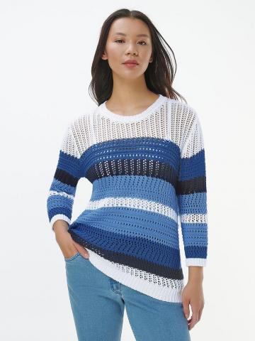 Пуловер с круглым вырезом