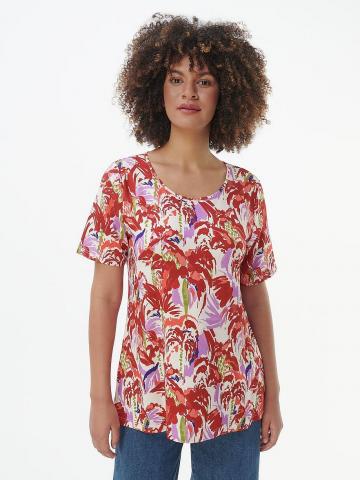 Кофта с круглым вырезом