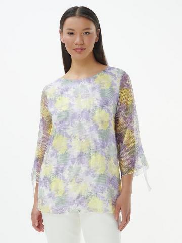 Кофта с круглым вырезом