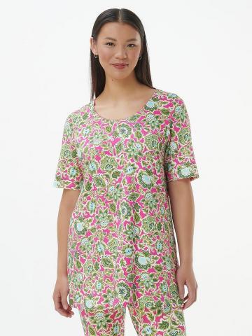 Кофта с круглым вырезом