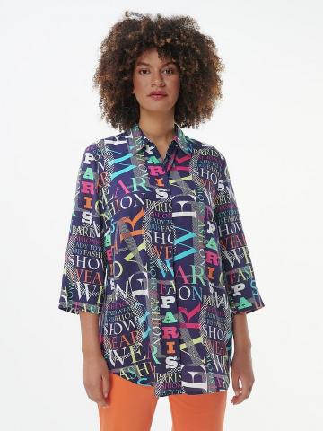 Длинная блузка