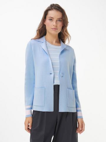 Вязаный блейзер