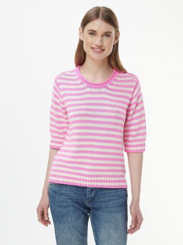 Пуловер с круглым вырезом