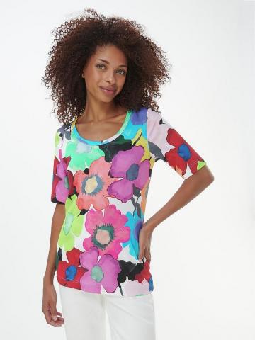 Кофта с круглым вырезом