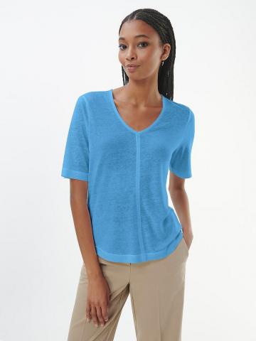 Кофта с вырезом V