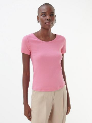 Кофта с круглым вырезом