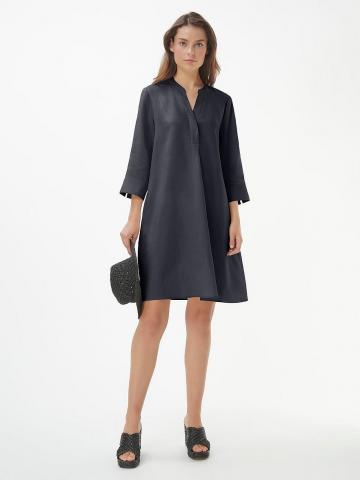 Льняное платье