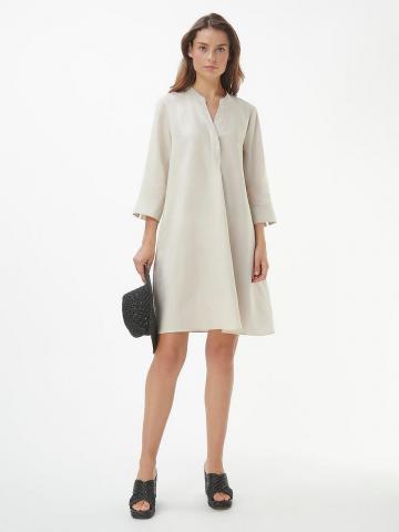 Льняное платье