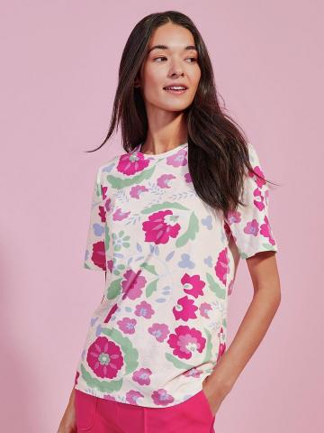 Кофта с круглым вырезом