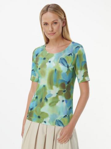 Кофта с круглым вырезом