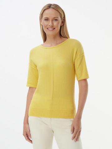 Пуловер с круглым вырезом