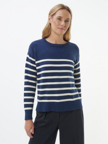 Пуловер с круглым вырезом