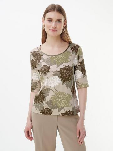 Кофта с круглым вырезом