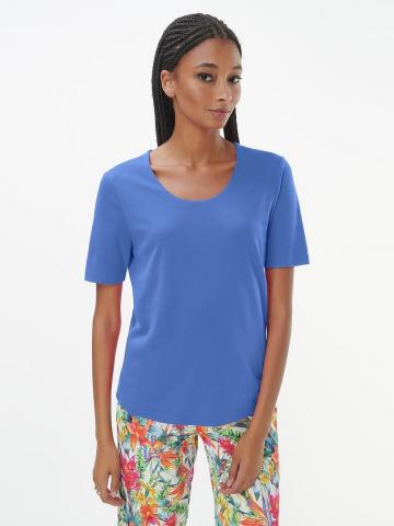 Кофта с круглым вырезом