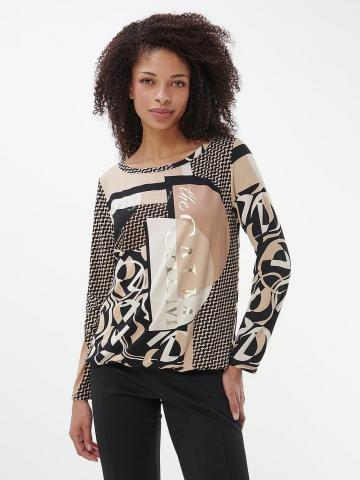 Кофта с круглым вырезом