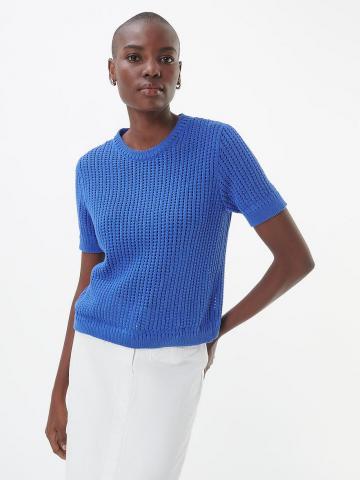 Пуловер с круглым вырезом