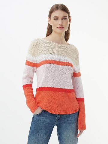 Пуловер с круглым вырезом