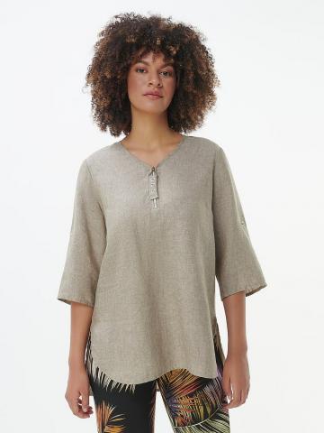 Длинная блузка