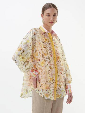 Длинная блузка