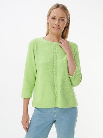 Пуловер с круглым вырезом